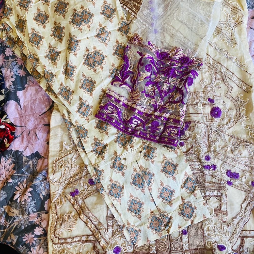 Pakistani brand new net shirt. With slik duppat - Picture 11 of 16
